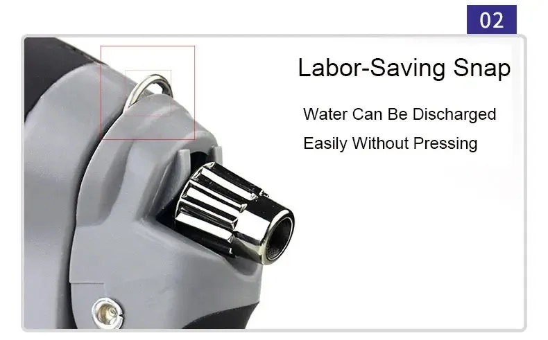 Portable High-Pressure Water Gun for Car Wash & Garden Watering - Adjustable Metal Nozzle Sprinkler with Foam Function showcase 10
