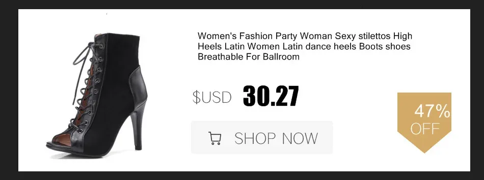 Women's Sexy Stiletto High Heel Latin Dance Shoes - Elegant Party & Ballroom Footwear for Women showcase 4