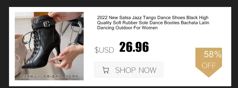 Women's Sexy Stiletto High Heel Latin Dance Shoes - Elegant Party & Ballroom Footwear for Women showcase 2