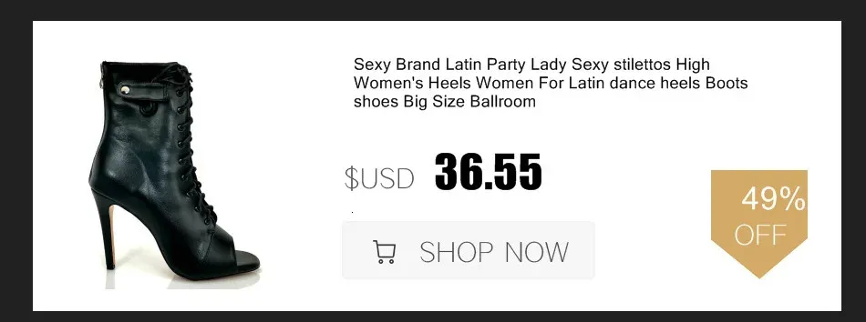 Women's Sexy Stiletto High Heel Latin Dance Shoes - Elegant Party & Ballroom Footwear for Women showcase 33