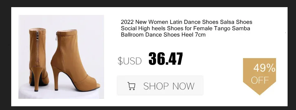 Women's Sexy Stiletto High Heel Latin Dance Shoes - Elegant Party & Ballroom Footwear for Women showcase 41