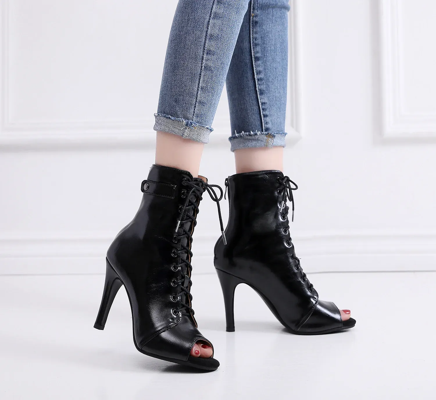 Women's Sexy Stiletto High Heel Latin Dance Shoes - Elegant Party & Ballroom Footwear for Women thumbnail 6