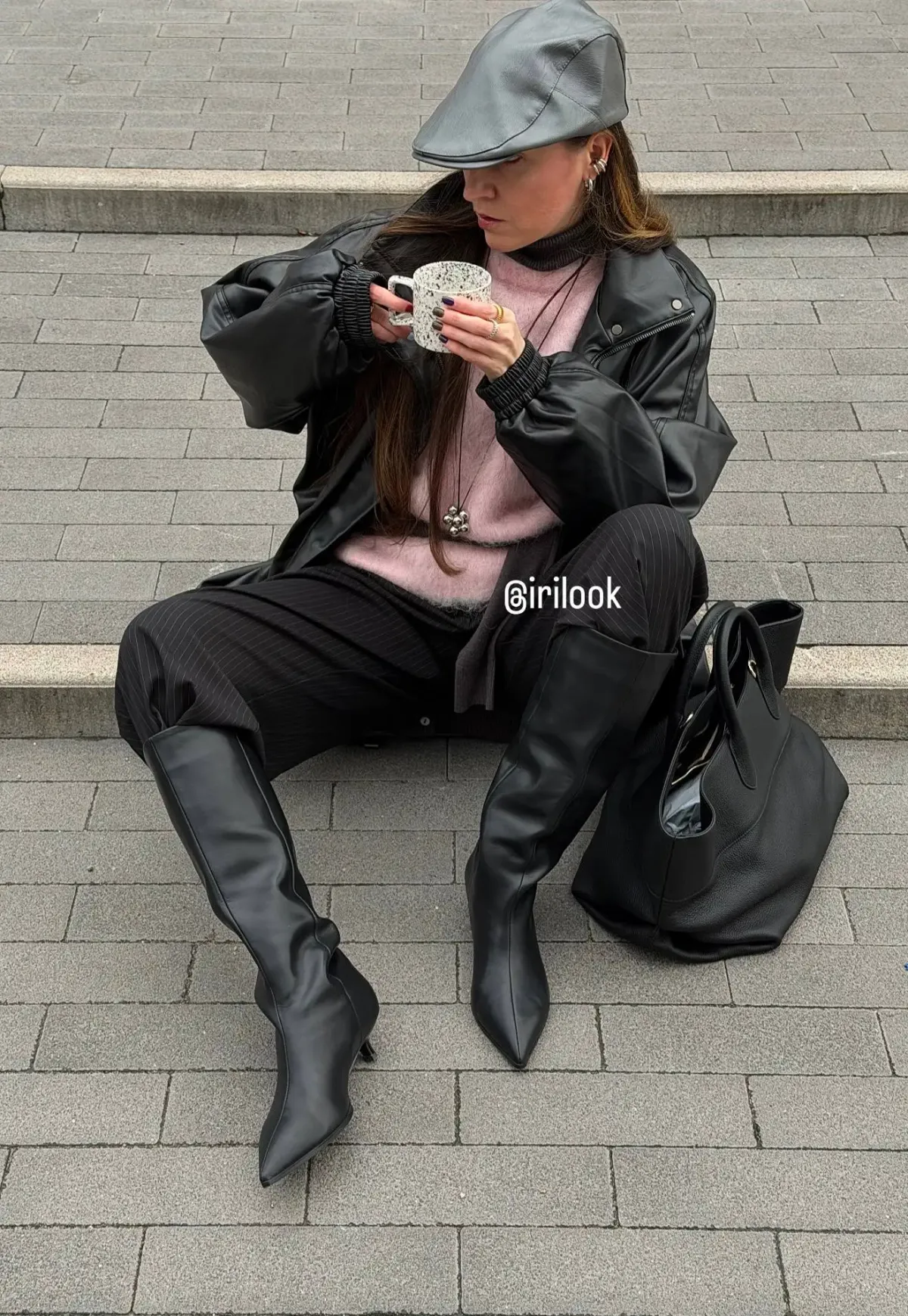 FEDONAS Women's Genuine Leather Suede Knee-High Boots with High Heels - Warm Autumn/Winter Fashion Long Knight Boots for Stylish Ladies showcase 6