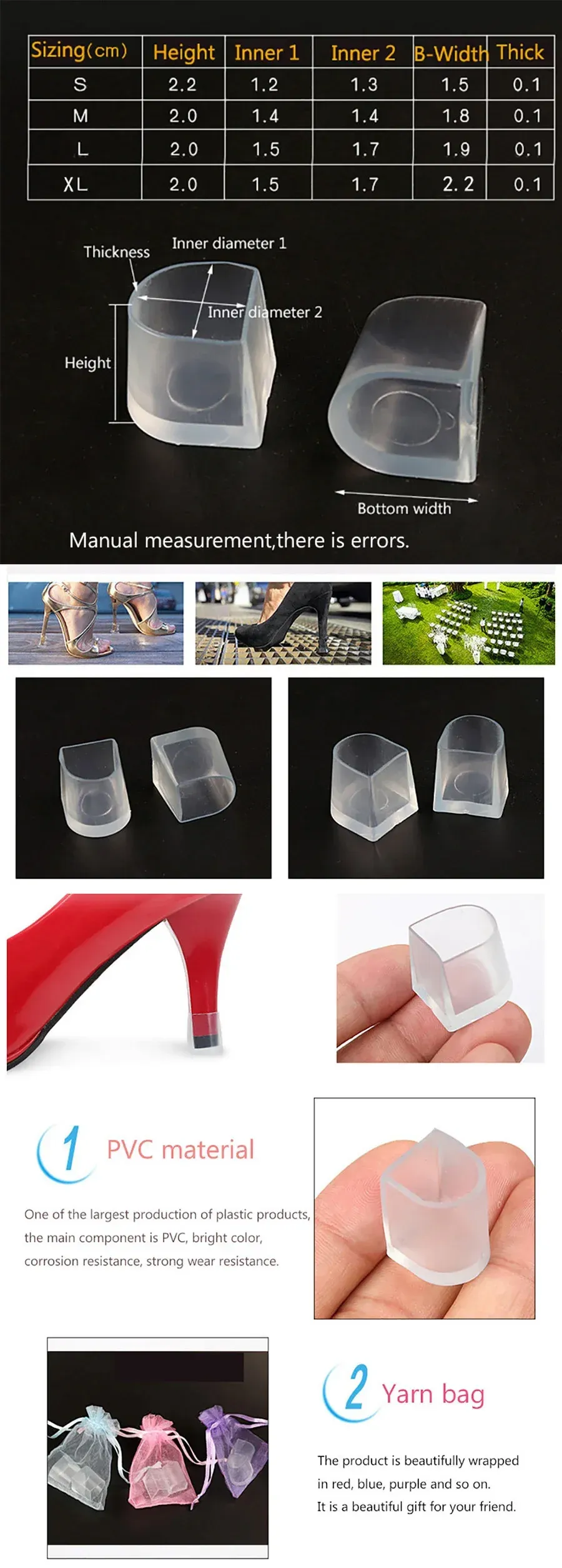 Women's High Heel Latino Dance Shoes with Non-Slip Silicone Cleats and Shoe Cleaning Kit for Professional Performance showcase 2