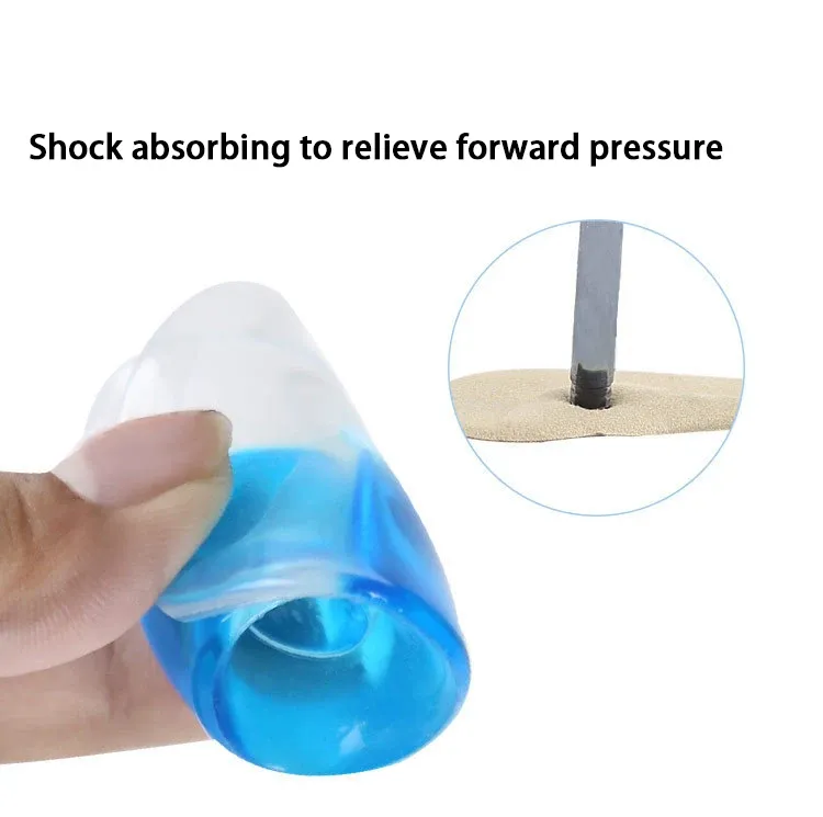 Unisex Silicone Arch Support Insoles for Flat Feet & High Heels - Comfortable Orthotic Inserts for Flat Shoes, 2/4 Pairs showcase 8