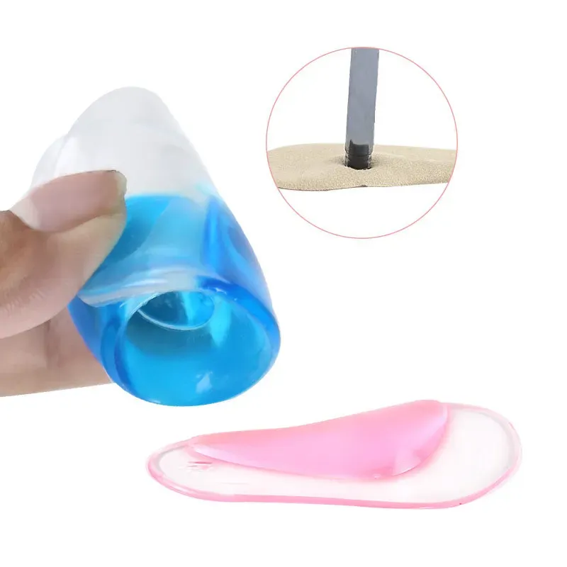 Unisex Silicone Arch Support Insoles for Flat Feet & High Heels - Comfortable Orthotic Inserts for Flat Shoes, 2/4 Pairs thumbnail 5