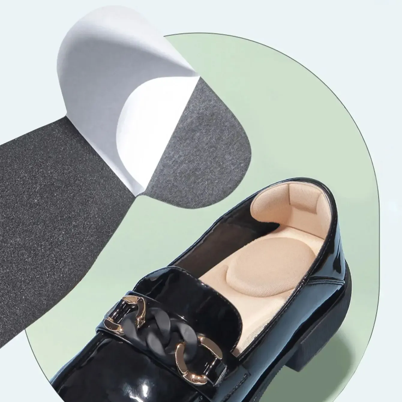 Women's Memory Foam Shoe Insoles for High Heels - Comfortable, Breathable, Anti-Slip Heel Protection Inserts for All-Day Wear thumbnail 3