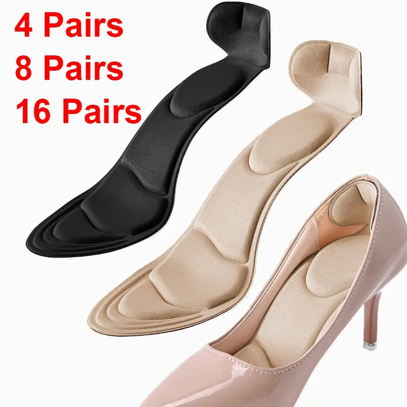 Women's Memory Foam Shoe Insoles for High Heels - Comfortable, Breathable, Anti-Slip Heel Protection Inserts for All-Day Wear thumbnail 1
