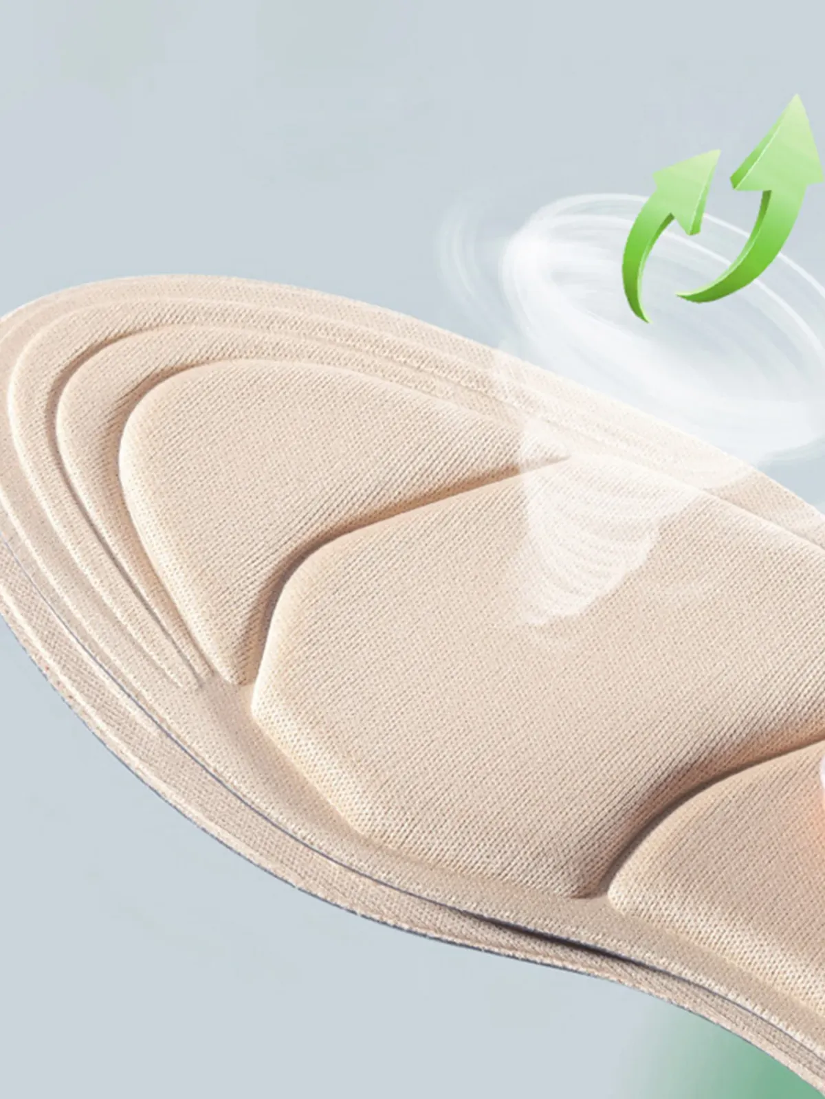 Women's Memory Foam Shoe Insoles for High Heels - Comfortable, Breathable, Anti-Slip Heel Protection Inserts for All-Day Wear showcase 5