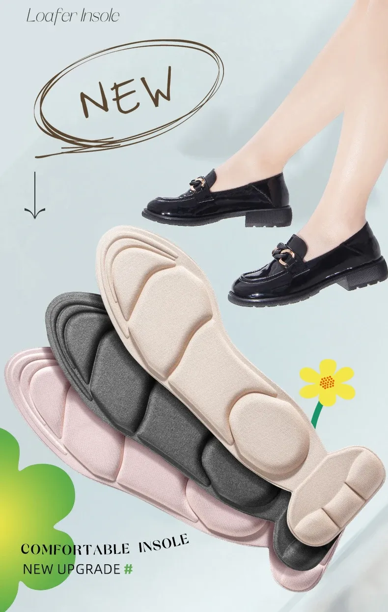 Women's Memory Foam Insoles for High Heels - Cutable, Anti-Slip, Breathable Comfort Heel Protection Shoe Inserts showcase 1