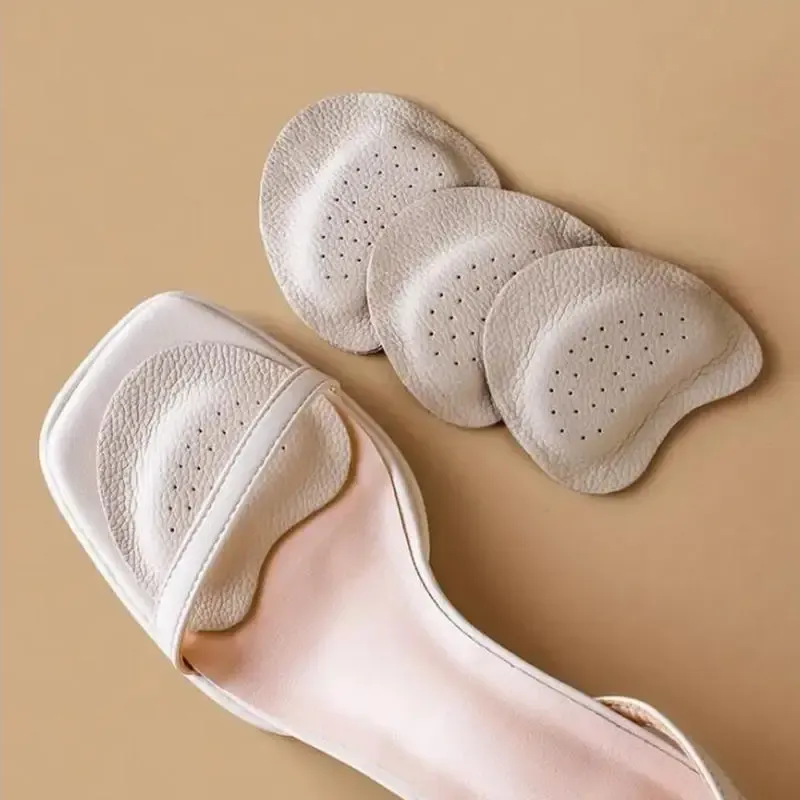 2 Pairs Women's Anti-Slip Forefoot Insoles for High Heels - Pain Relief Toe Cushion Inserts, Shock Absorbing Foot Care Pads thumbnail 3