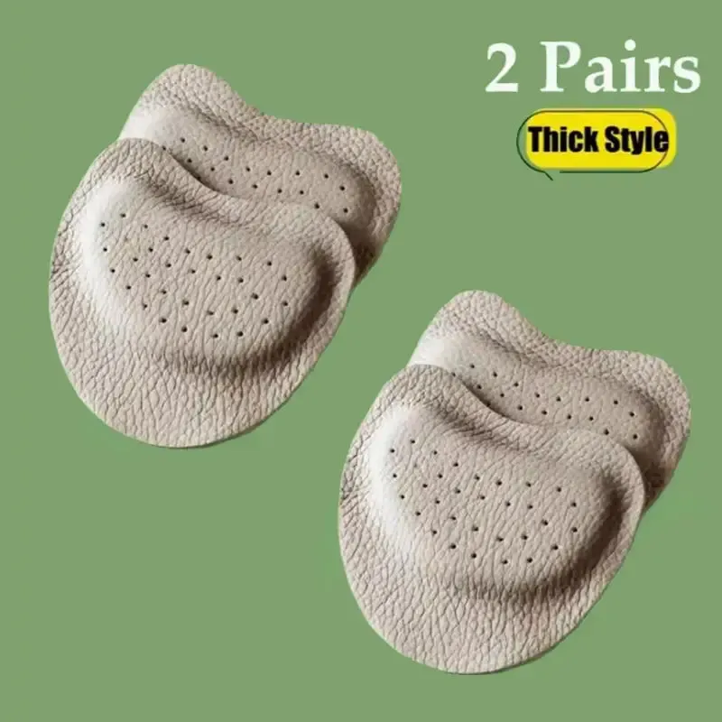 2 Pairs Women's Anti-Slip Forefoot Insoles for High Heels - Pain Relief Toe Cushion Inserts, Shock Absorbing Foot Care Pads showcase 6