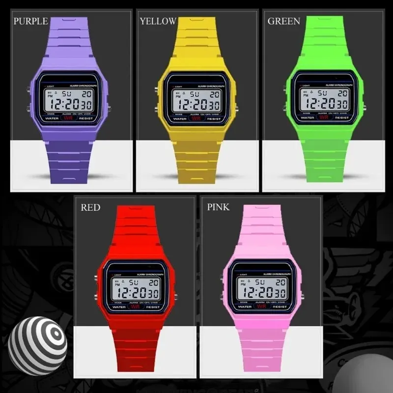Luxury Men's Analog Digital Military Sport Watch - Waterproof LED Wristwatch with Silicone Band, Alarm, and Bracelet - Ideal for Kids, Women, and Active Lifestyles thumbnail 5