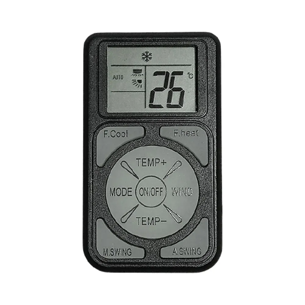 Universal Mini Portable Air Conditioner Remote Control Q58 - Compatible with Major Brands, 8-10m Range, Easy Setup, Durable Plastic thumbnail 6