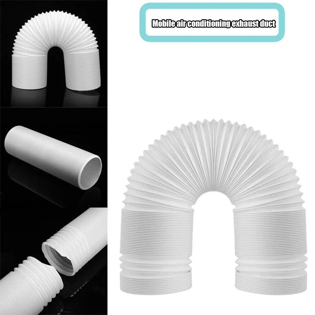 Portable Air Conditioner Exhaust Hose & Connector Kit - Flexible 1.5/2M Polypropylene Tube (13/15cm Diameter) for Mobile AC Units showcase 9
