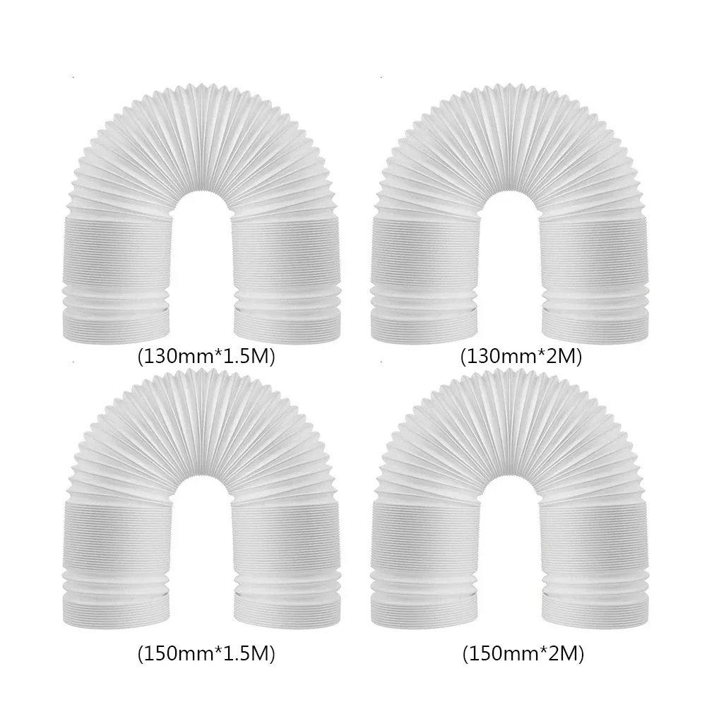 Portable Air Conditioner Exhaust Hose & Connector Kit - Flexible 1.5/2M Polypropylene Tube (13/15cm Diameter) for Mobile AC Units showcase 12