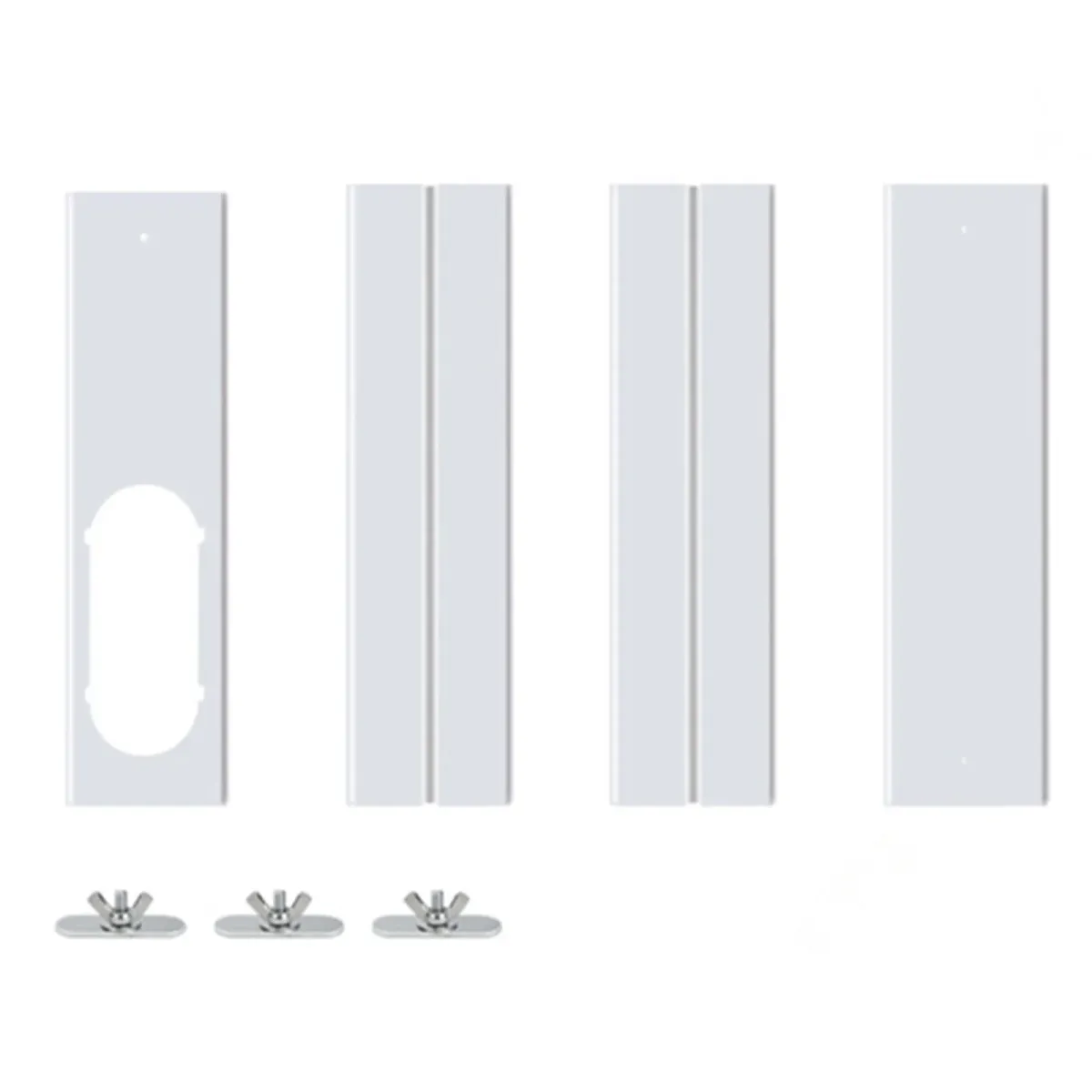 Universal Portable Air Conditioner Window Vent Kit - Adjustable Exhaust Hose, Window Seal Baffle, Duct Extension Pipe for Easy AC Installation showcase 18