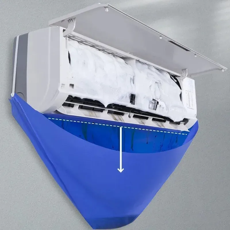 Portable Air Conditioner Cleaning Cover Bag for Split AC Units - Dustproof Home Maintenance Tool for Easy Cleaning and Protection showcase 3