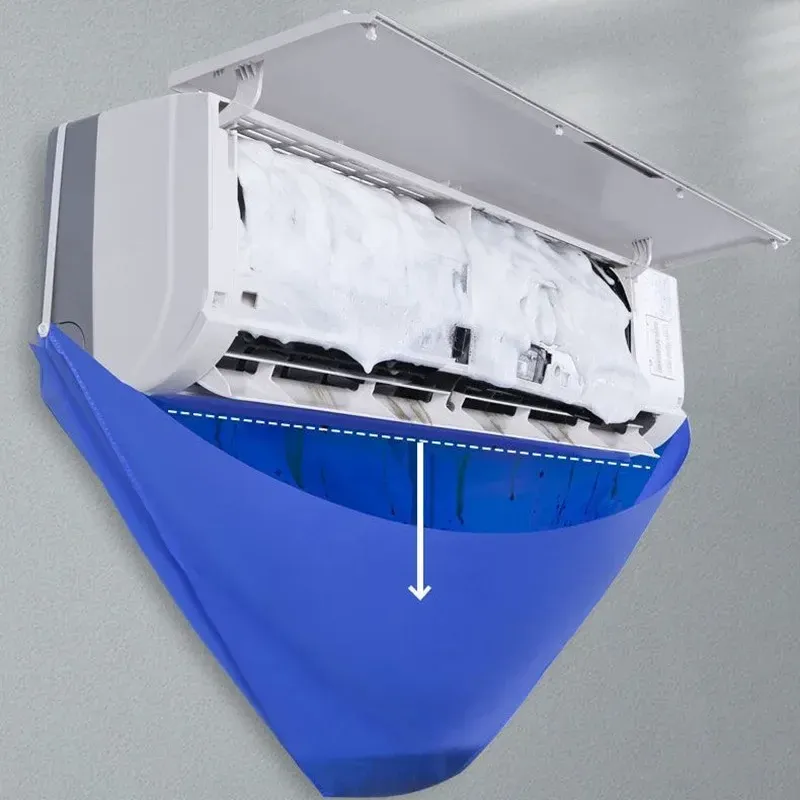 Portable Air Conditioner Cleaning Cover Bag for Split AC Units - Dustproof Home Maintenance Tool for Easy Cleaning and Protection thumbnail 2