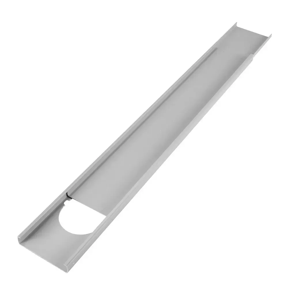 Portable Air Conditioner Window Vent Kit - Adjustable Slide Seal Plate & Exhaust Hose Adaptor for Easy Installation, Universal Fit for 15cm/13cm Hoses thumbnail 2