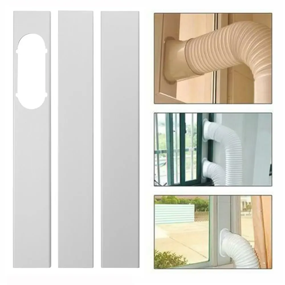 Portable Air Conditioner Window Vent Kit - Adjustable Slide Plate & Exhaust Hose Adaptor for Easy Installation - Universal Fit for 15cm/13cm Outlets showcase 9
