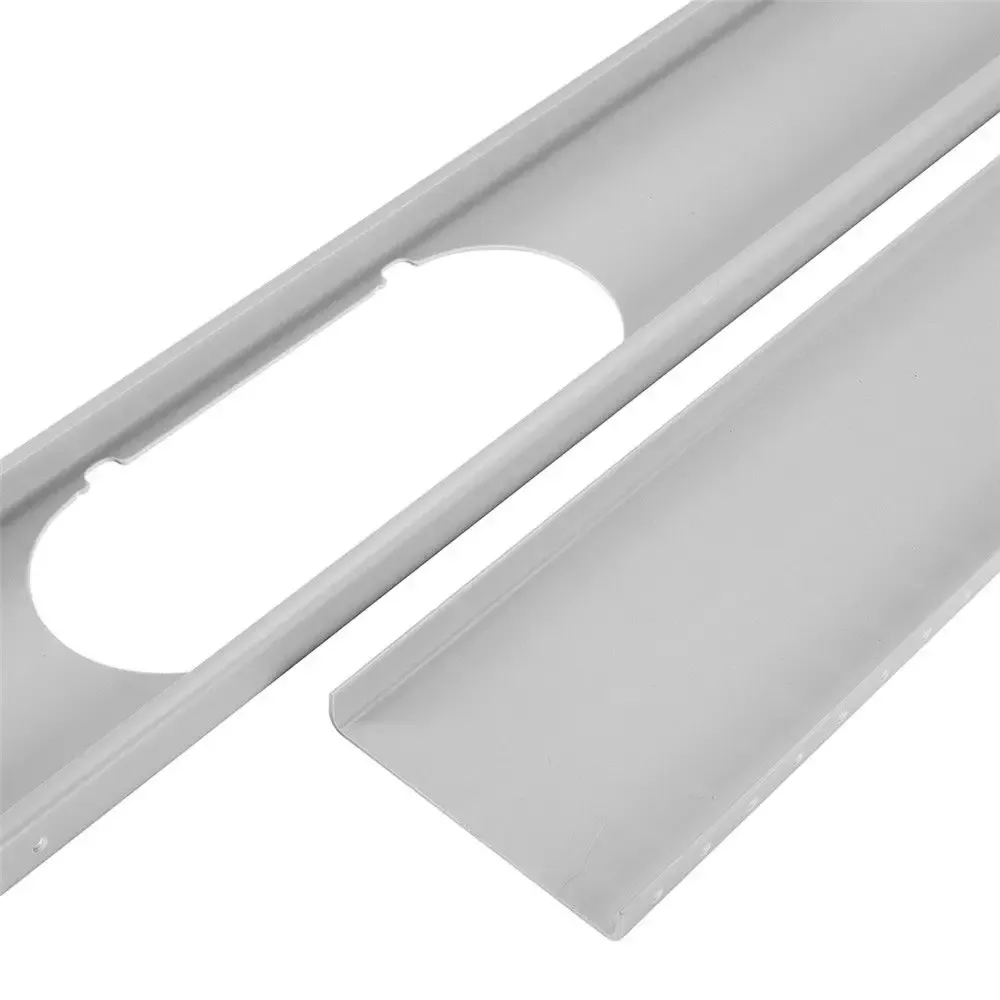 Portable Air Conditioner Window Vent Kit - Adjustable Slide Plate & Exhaust Hose Adaptor for Easy Installation - Universal Fit for 15cm/13cm Outlets showcase 11