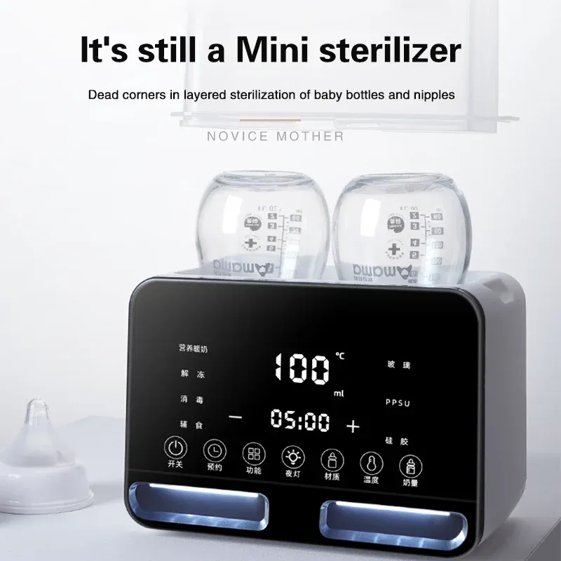 TINSOL Smart Baby Bottle Warmer & Sterilizer - Multifunctional Thermos for Quick Heating of Breastmilk and Formula, Essential Baby Product thumbnail 3
