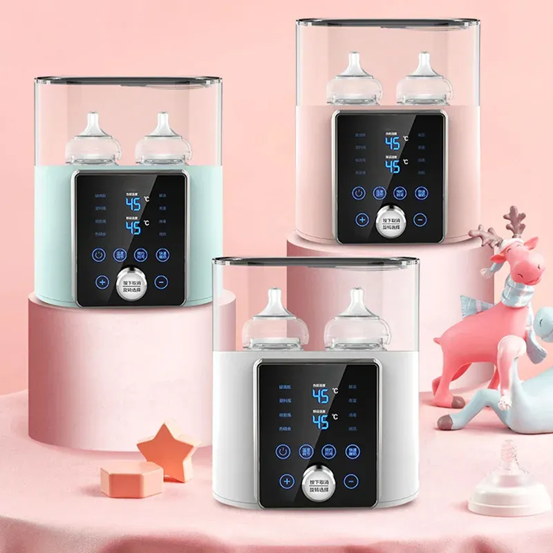 8-in-1 Baby Bottle Warmer & Sterilizer: Fast Heating, Defrost, Keep Warm, Timer, Dual Bottle Capacity for Formula & Breast Milk showcase 3