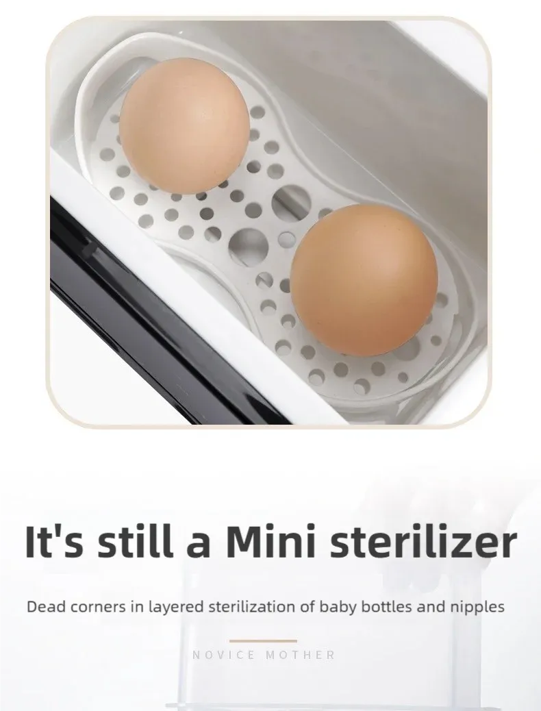 TINSOL Smart Baby Bottle Warmer & Sterilizer - Quick Heating Thermos for Breastmilk, Multi-functional Infant Feeding Device showcase 14