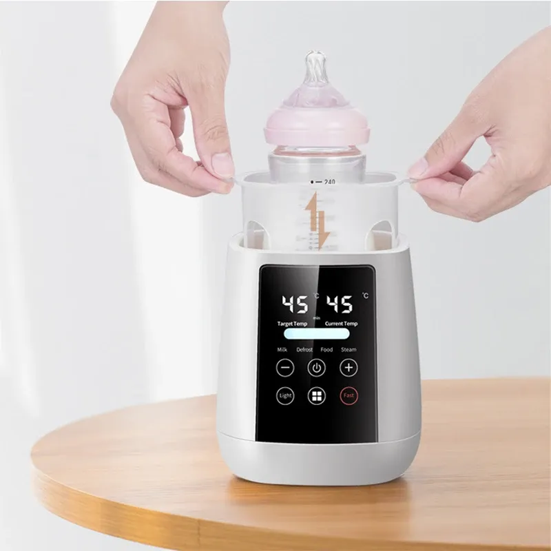 6-in-1 Baby Bottle Warmer and Sterilizer Multifunction Breast Milk Heater with Accurate Temperature Control and Anti-Dry Protection for New Parents thumbnail 4