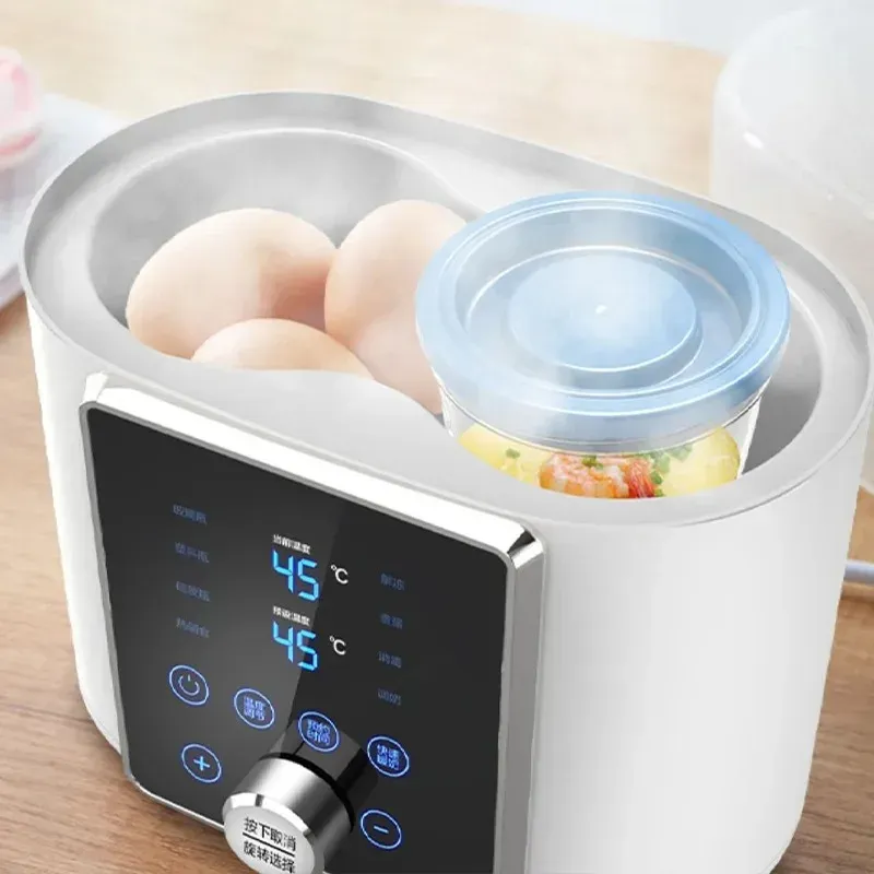 8-in-1 Multi-Function Baby Bottle Warmer & Sterilizer - Fast Heating, Defrost, Keep Warm, Timer for Formula & Breast Milk - Fits 2 Bottles thumbnail 1
