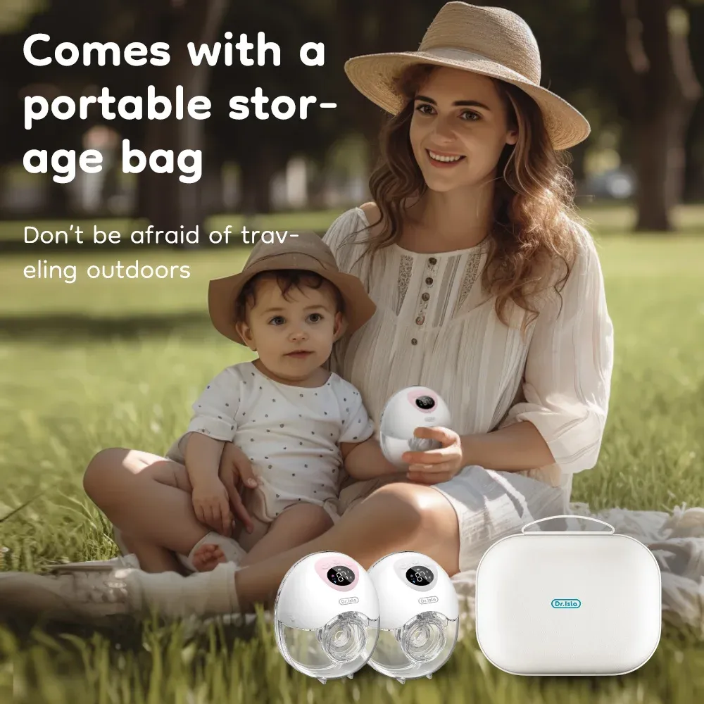 MAMIJOY Wearable Electric Breast Pump - 4 Modes, 36 Suction Levels, Silent & Leak-Proof Hands-Free Design for Breastfeeding Mothers thumbnail 5