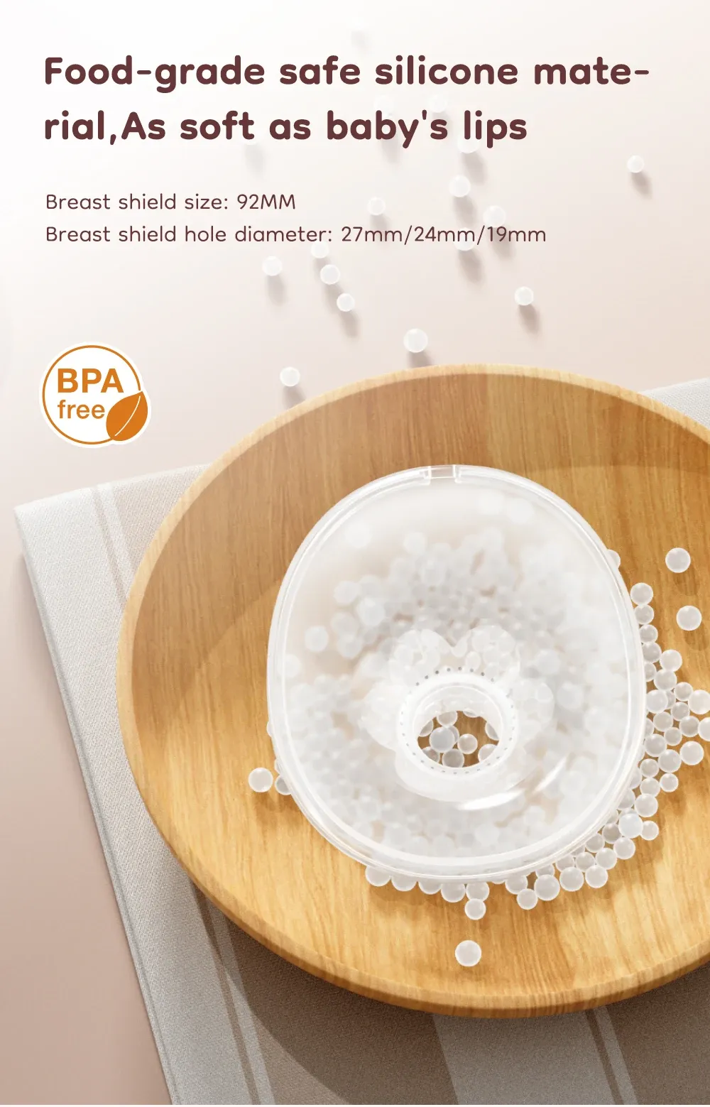 MAMIJOY Wearable Electric Breast Pump - 4 Modes, 36 Suction Levels, Silent & Leak-Proof Hands-Free Design for Breastfeeding Mothers showcase 6