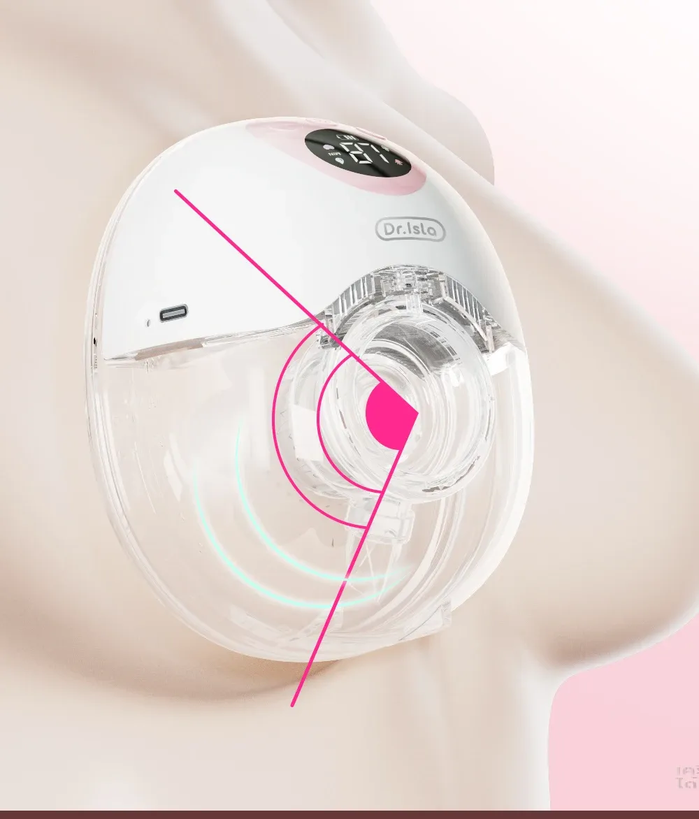 MAMIJOY Wearable Electric Breast Pump - 4 Modes, 36 Suction Levels, Silent & Leak-Proof Hands-Free Design for Breastfeeding Mothers showcase 8