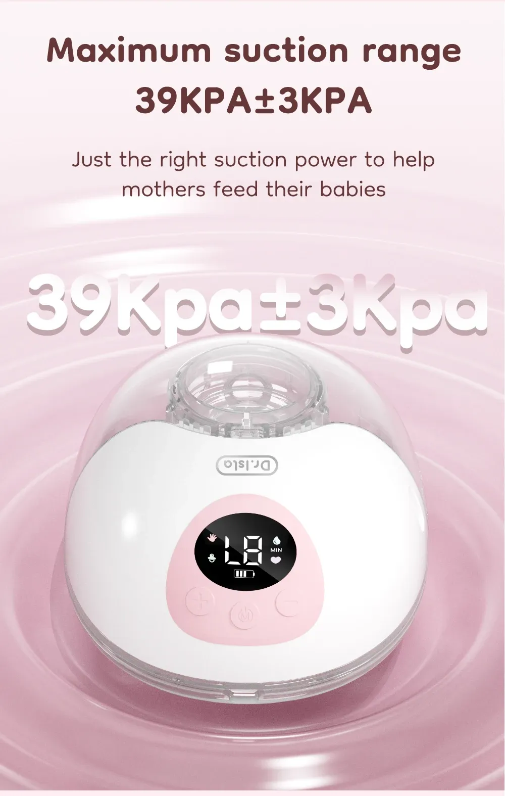 MAMIJOY Wearable Electric Breast Pump - 4 Modes, 36 Suction Levels, Silent & Leak-Proof Hands-Free Design for Breastfeeding Mothers showcase 12