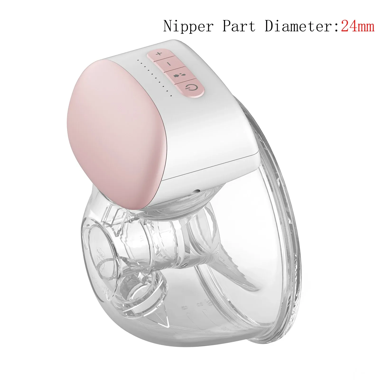 Homesen Wearable Breast Pump - Hands-Free Electric Single Portable Cup, 240ml/8oz BPA-Free, 3 Modes, 10 Suction Levels, Ultra-Quiet, Rechargeable for Moms on the Go thumbnail 1
