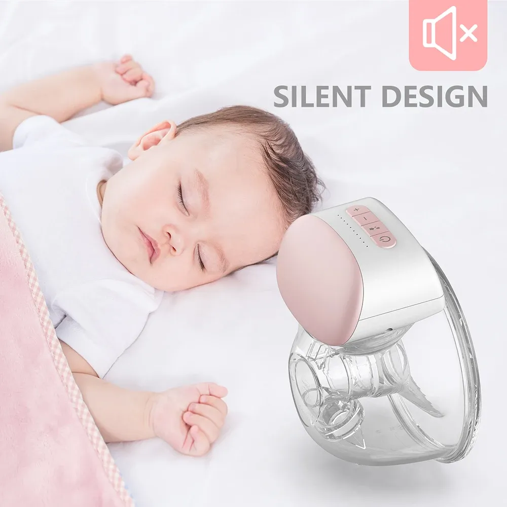 Homesen Wearable Breast Pump - Hands-Free Electric Single Portable Cup, 240ml/8oz BPA-Free, 3 Modes, 10 Suction Levels, Ultra-Quiet, Rechargeable for Moms on the Go showcase 7