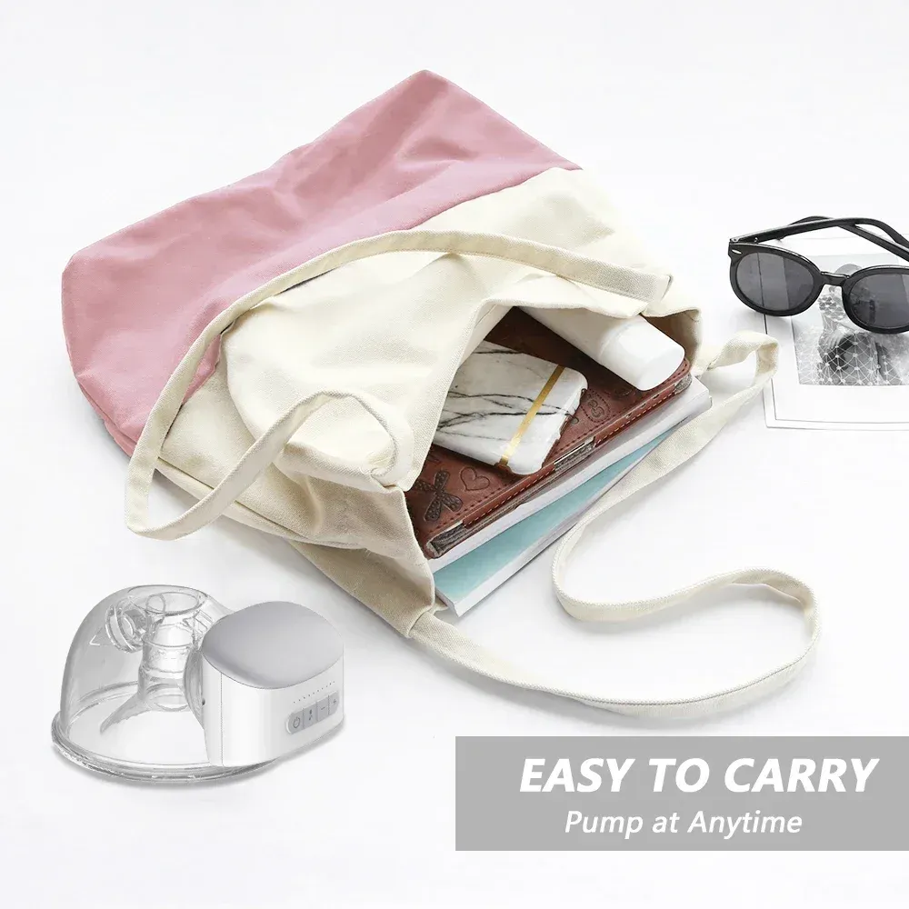 Homesen Wearable Breast Pump - Hands-Free Electric Single Portable Cup, 240ml/8oz BPA-Free, 3 Modes, 10 Suction Levels, Ultra-Quiet, Rechargeable for Moms on the Go showcase 9