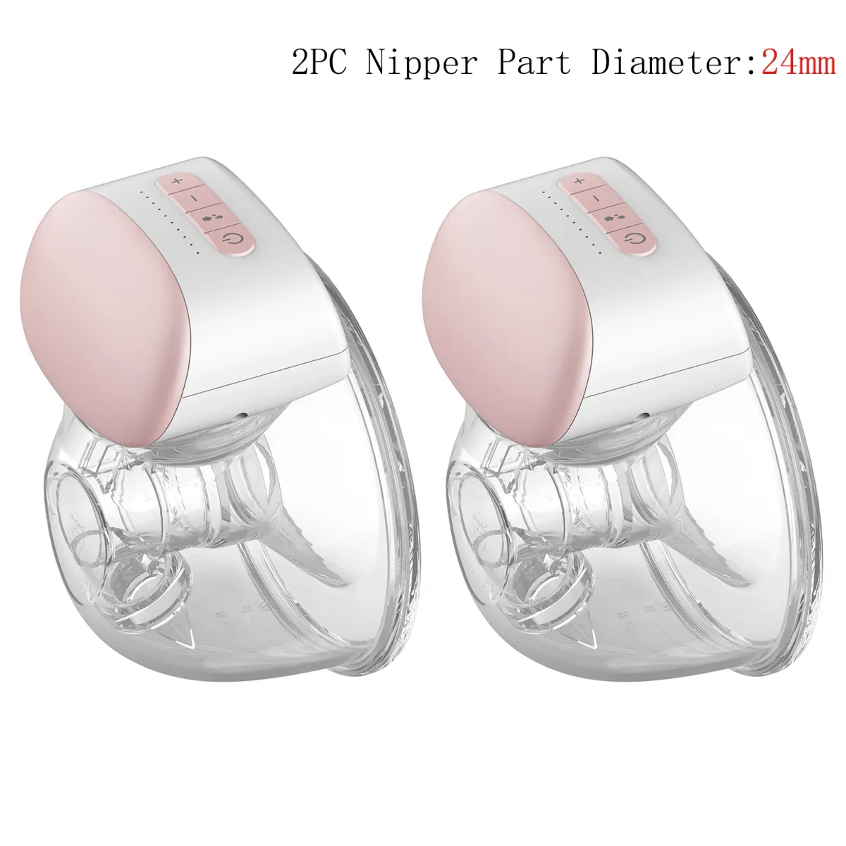 Homesen Wearable Breast Pump - Hands-Free Electric Single Portable Cup, 240ml/8oz BPA-Free, 3 Modes, 10 Suction Levels, Ultra-Quiet, Rechargeable for Moms on the Go showcase 2