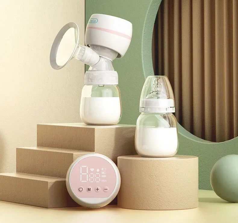 Dr.isla Automatic Electric Breast Pump - USB Rechargeable, Portable, Silent & Powerful Suction, BPA-Free with HD Screen for New Mothers showcase 4