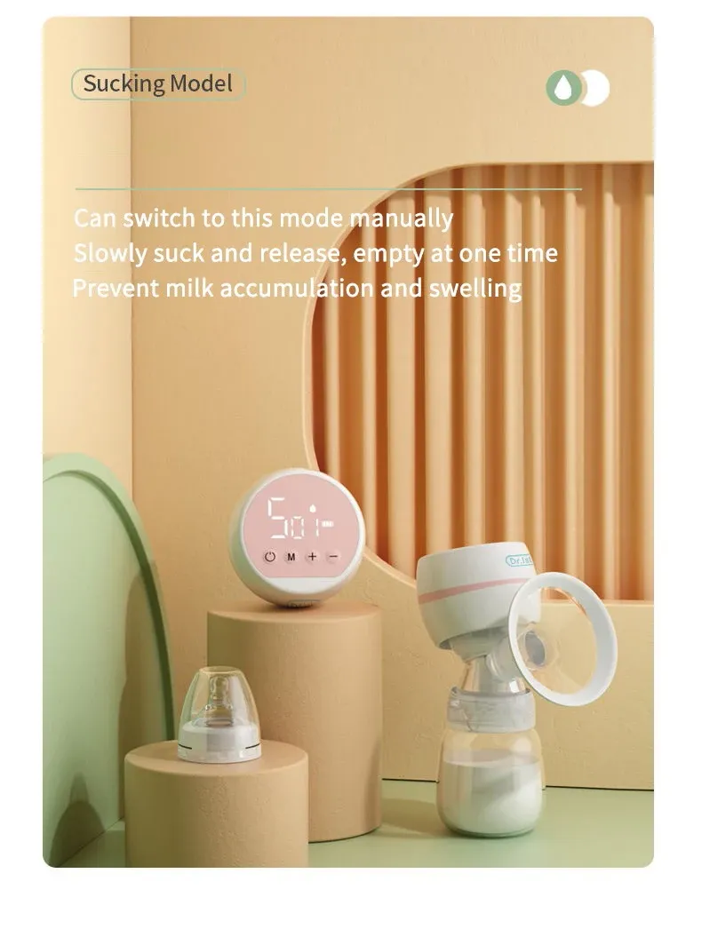 Dr.isla Automatic Electric Breast Pump - USB Rechargeable, Portable, Silent & Powerful Suction, BPA-Free with HD Screen for New Mothers showcase 13