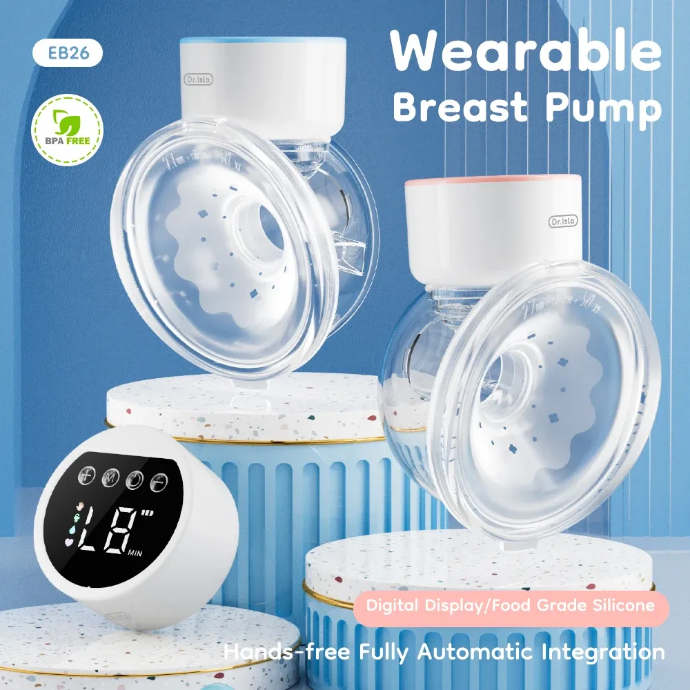 MAMIJOY Wearable Electric Breast Pump - Portable, Hands-Free, Silent Comfort with 19/24mm Flange, 4 Modes, 12 Speeds, BPA-Free Silicone for Efficient Breast Milk Extraction thumbnail 2
