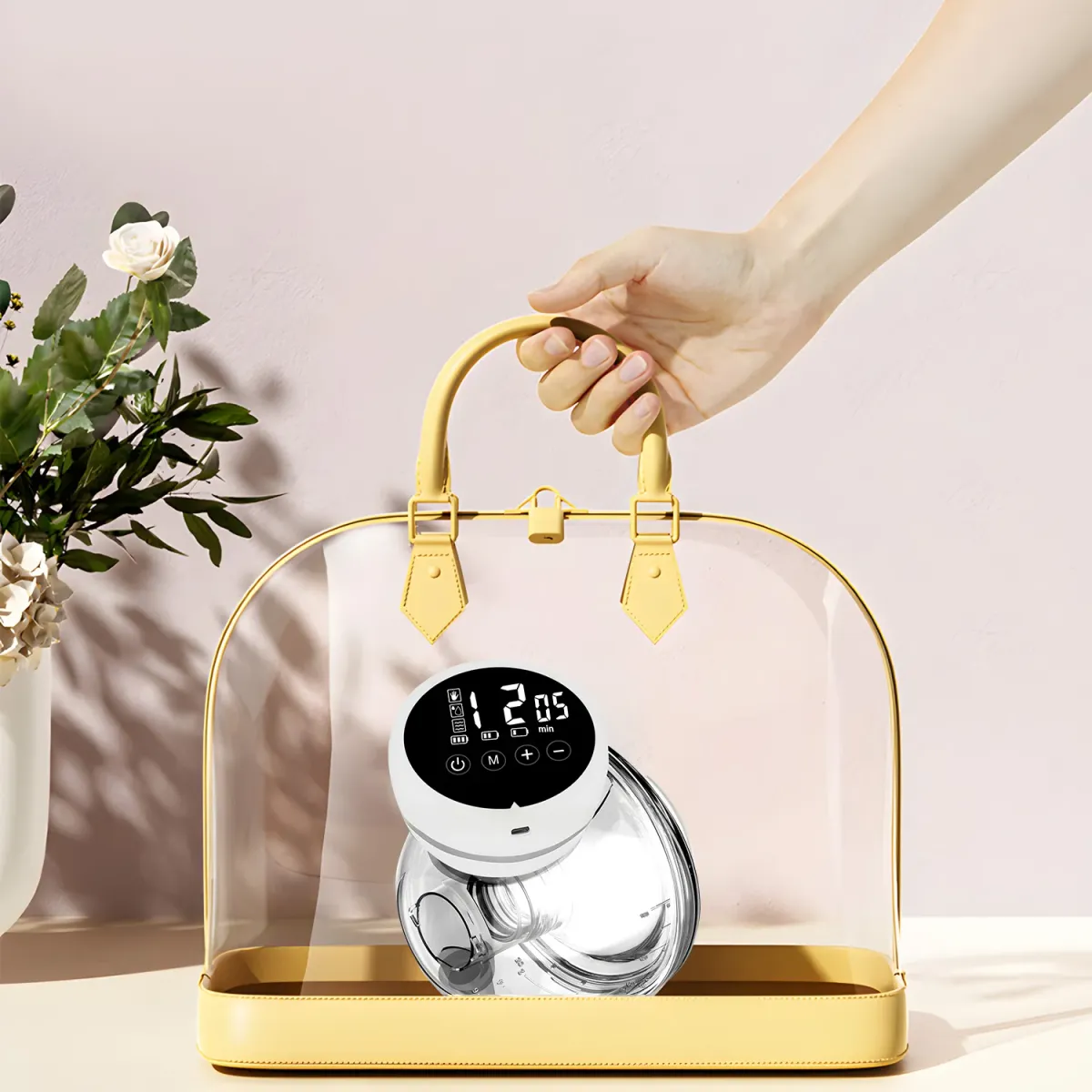 Wearable Electric Breast Pump - Hands-Free, Painless Double-Sided Automatic Breast Collector for Efficient Breastfeeding showcase 6