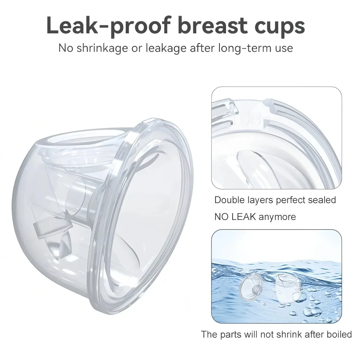 Wearable Electric Breast Pump - Portable, Hands-Free, Silent Comfort Breast Milk Extractor Collector for New Mothers showcase 4