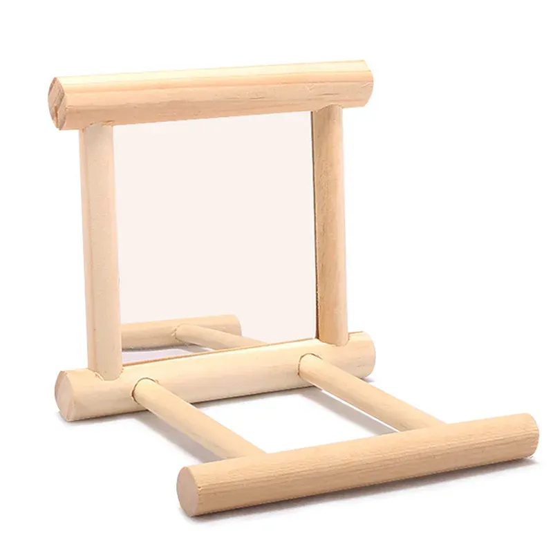 Large Natural Wooden Parrot Toy - Durable Bird Chewing Blocks for Cage Enrichment & Mental Stimulation showcase 12