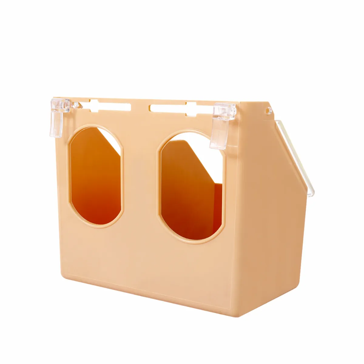 Pigeon Automatic Feeder Cage Box Large Capacity Food Trough for Birds Supplies, 1/2/4 Hole Design, Durable Plastic, Easy Install & Clean, Pet Bird Feeding Station showcase 9