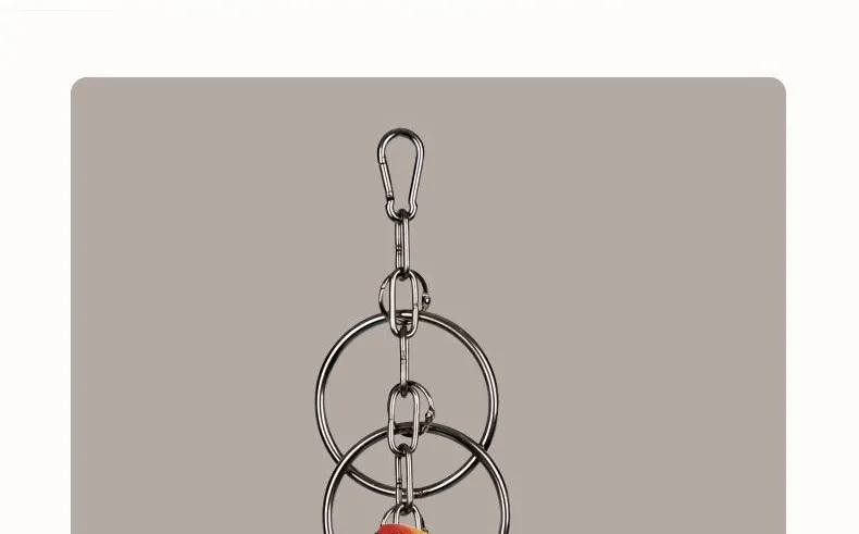 Parrot Stainless Steel Toy Gnawing Climbing Rack for Large Medium Birds, Diamond Gray Puzzle Cage Display Hanging Accessory showcase 3