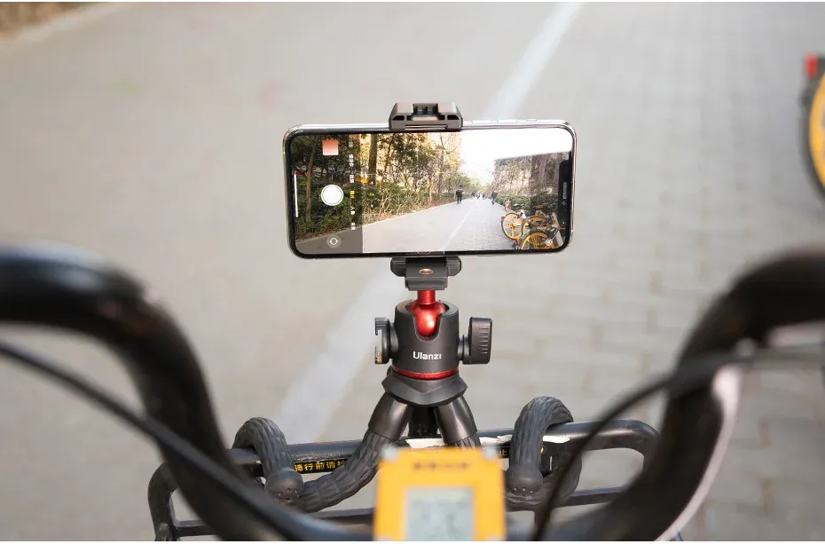VIJIM MT-33 Flexible Octopus Tripod for Phone & Camera, 2-in-1 Design with Phone Holder, Side Cold Shoe Mount, 1/4" Screw, Ideal for Vlogging & Outdoor Photography showcase 13