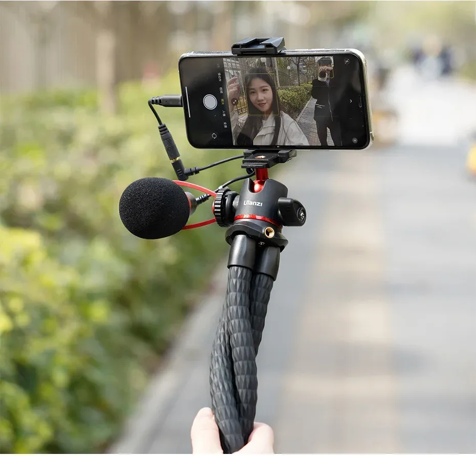 VIJIM MT-33 Flexible Octopus Tripod for Phone & Camera, 2-in-1 Design with Phone Holder, Side Cold Shoe Mount, 1/4" Screw, Ideal for Vlogging & Outdoor Photography showcase 18