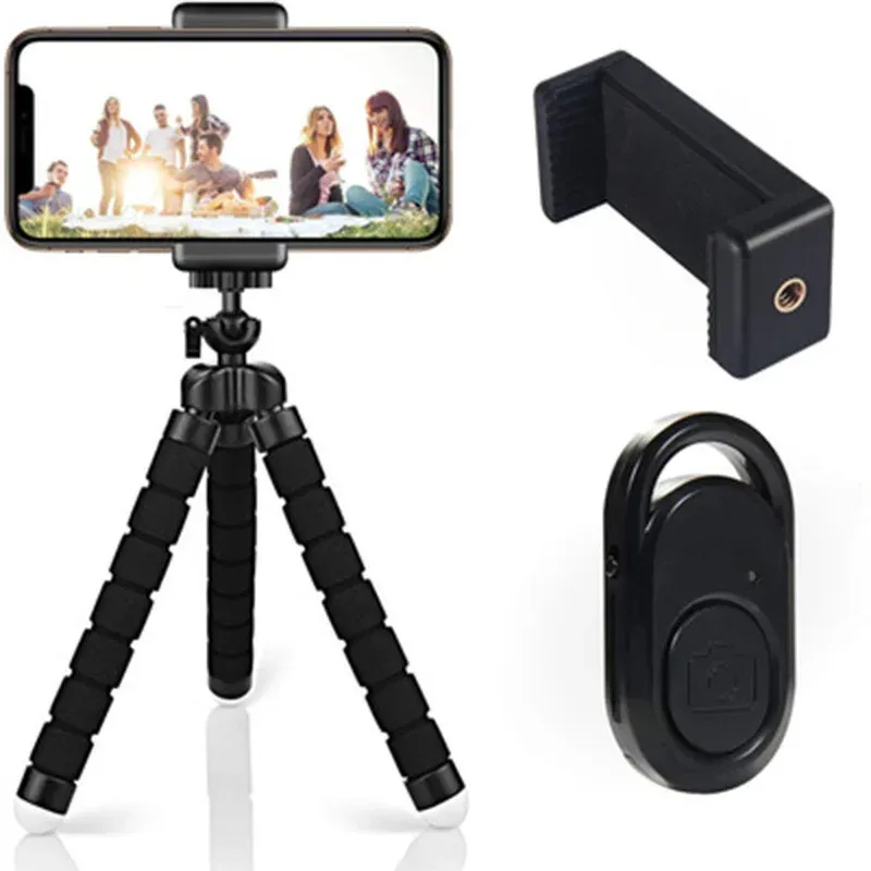 Mini Universal Octopus Tripod Stand for Phone, Camera, Webcam - Flexible Legs, Portable Monopod Holder for Smartphones & Mini Cameras showcase 7